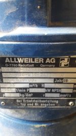 پمپ آب گردشی ALLWEILER  AG آلمان - Image 3